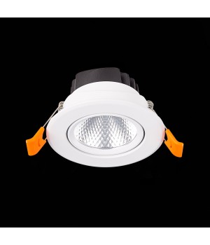 ST211.548.08.24 Св-к встр. Белый LED 1*8W 4000K 640Lm Ra80 24° IP20 D86xH50 220-240V MIRO-foto8