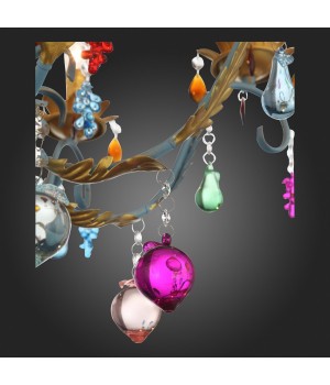 SL426.763.08 Люстра подвесная ST-Luce Разноцветный E14 8*40W JOANNA-foto4