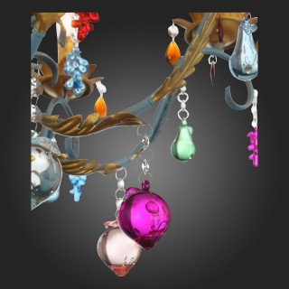 SL426.763.08 Люстра подвесная ST-Luce Разноцветный E14 8*40W JOANNA-foto4