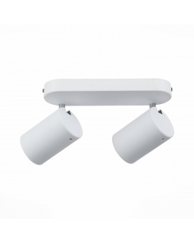 SL597.501.02 Спот ST-Luce Белый, Хром/Белый GU10 LED 2*3W FANALE-foto2