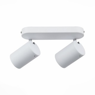 SL597.501.02 Спот ST-Luce Белый, Хром/Белый GU10 LED 2*3W FANALE-foto2