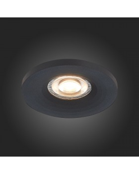 ST205.408.01 Св-к встр. Мат. черный GU10 1*50W D95xH27 220V Без ламп GERA-foto9