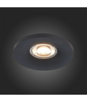 ST205.408.01 Св-к встр. Мат. черный GU10 1*50W D95xH27 220V Без ламп GERA-foto9