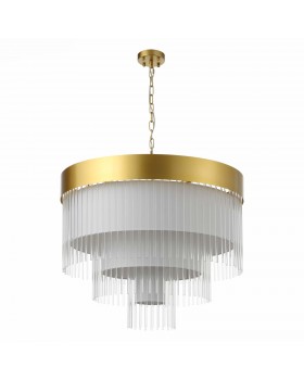 SL1352.203.12 Люстра подвесная ST-Luce Золотистый/Белый, Прозрачный E14 12*40W Aversa-foto2