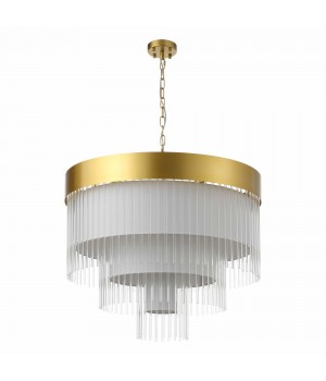 SL1352.203.12 Люстра подвесная ST-Luce Золотистый/Белый, Прозрачный E14 12*40W Aversa-foto2