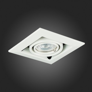 ST250.558.01 Св-к встр. Черный, Белый GU10 1*50W  IP20 L126xW126xH70 220V Без ламп HEMI-foto12