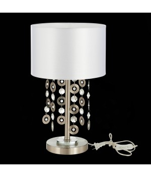 SL1757.104.01 Прикроватная лампа ST-Luce Никель/Белый E14 1*40W KATENA-foto4