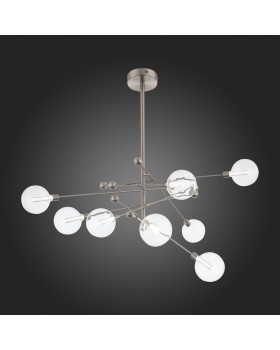 SL377.302.08 Люстра потолочная ST-Luce Никель/Прозрачный LED 8*4,5W 3000K GIACIO-foto7