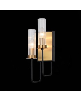 SL336.301.02 Бра ST-Luce Коричневый, Бронза/Прозрачный E14 2*60W DELAVERA-foto8