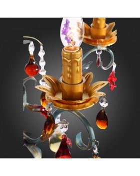 SL426.763.05 Люстра подвесная ST-Luce Разноцветный E14 5*40W JOANNA-foto8