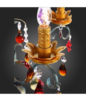 SL426.763.05 Люстра подвесная ST-Luce Разноцветный E14 5*40W JOANNA-foto8