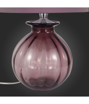 SL968.604.01 Прикроватная лампа ST-Luce Хром, Пурпурный/Пурпурный, Белый E27 1*60W (из 2-х коробок) AMPOLLA-foto6