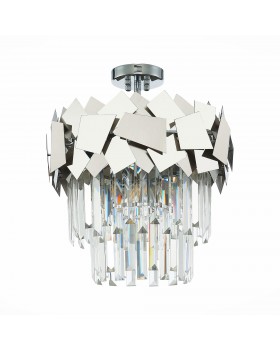 SL1232.102.05 Люстра потолочная ST-Luce Хром/Прозрачный, Хром E14 5*60W CASERTA-foto2