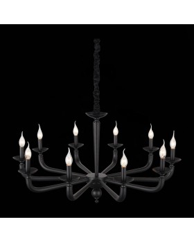 SL1114.403.10 Люстра подвесная ST-Luce Черный E14 10*40W FORTEZA-foto6