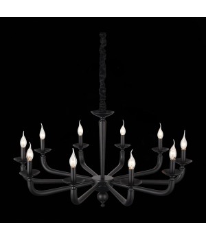 SL1114.403.10 Люстра подвесная ST-Luce Черный E14 10*40W FORTEZA-foto6