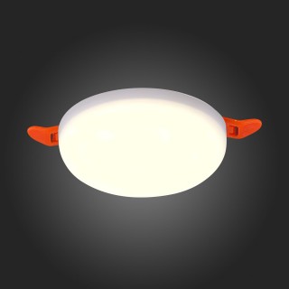 ST700.548.08 Св-к встр. Белый LED 1*8W 4000K 690Lm Ra80 180° IP44 D90xH20 85-265V ST700-foto4