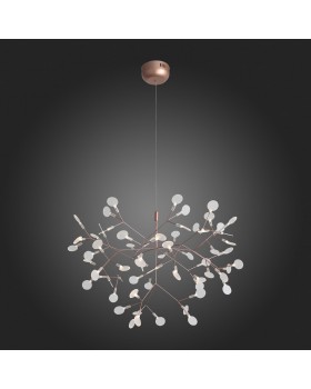 SL379.203.63 Люстра подвесная ST-Luce Медный/Белый LED 63*0,5W 3500K RAFINA-foto7