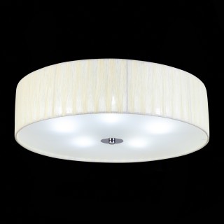 SL357.502.05 Светильник потолочный ST-Luce Хром/Слоновая Кость E14 5*40W RONDELLA-foto4