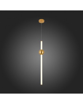 SL1222.213.01 Светильник подвесной ST-Luce Золотистый/Золотистый, Белый LED 1*18W 4000K ANGURRA-foto8