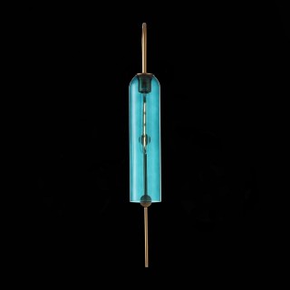 SL1145.381.01 Светильник настенный ST-Luce Латунь/Голубой E27 1*60W CALLANA-foto6