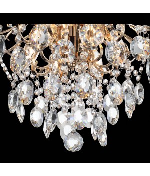 SL846.202.06 Люстра подвесная ST-Luce Золотистый/Прозрачный E14 6*40W ORECCHINI-foto12