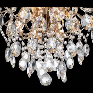 SL846.202.06 Люстра подвесная ST-Luce Золотистый/Прозрачный E14 6*40W ORECCHINI-foto12