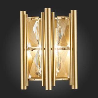 SL1623.201.01 Бра ST-Luce шампань/шампань, прозрачный E14 2*40W CORSIA-foto5