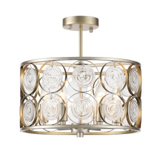 SL1105.202.06 Светильник потолочный ST-Luce Золотистый с патиной/Золотистый, Прозрачный E14 6*60W SERANDA-foto2