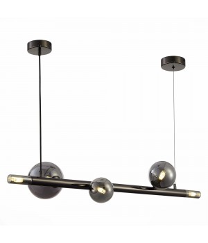 SL1509.403.05 Светильник подвесной ST-Luce Черный/Дымчатый G9 5*5W CIELO-foto3