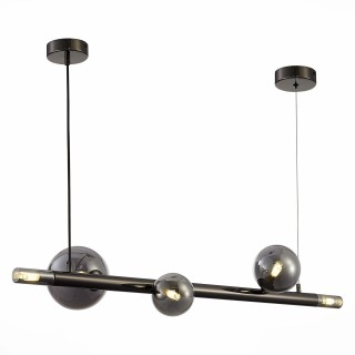 SL1509.403.05 Светильник подвесной ST-Luce Черный/Дымчатый G9 5*5W CIELO-foto3