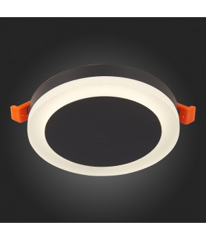 ST104.442.06 Светильник потолочный Черный LED 1*6W 4000K 468Lm Ra>80 120° IP20 D110xH20 170-240V CIAMELLA-foto7