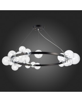 SL1165.403.24 Светильник подвесной ST-Luce Черный/Прозрачный G4 24*5W NECTON-foto5