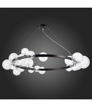 SL1165.403.24 Светильник подвесной ST-Luce Черный/Прозрачный G4 24*5W NECTON-foto5