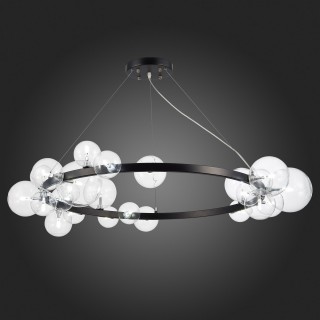 SL1165.403.24 Светильник подвесной ST-Luce Черный/Прозрачный G4 24*5W NECTON-foto5