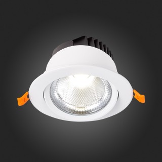 ST211.538.15.24 Св-к встр. Белый LED 1*15W 3000K 1 125Lm Ra80 24° IP20 D109xH65 220-240V MIRO-foto5