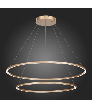 ST605.243.91 Светильник подвесной ST-Luce Золотистый/Белый LED 1*91W 4000K ST605 DOWN-foto4