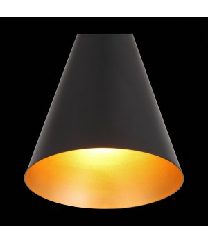 SL874.423.01 Подвес ST-Luce Черный/Черный, Золото E27 1*40W GOCCE-foto4