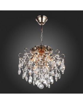 SL846.202.06 Люстра подвесная ST-Luce Золотистый/Прозрачный E14 6*40W ORECCHINI-foto3