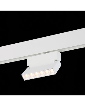 ST362.536.06 Магнитный трековый светильник белый LED 1*6W 3000K 532Lm Ra>80 36° IP20 L120xW22xH134 48V ANDRE-foto4