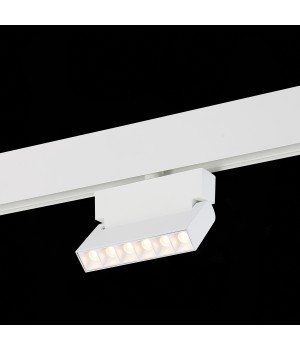 ST362.536.06 Магнитный трековый светильник белый LED 1*6W 3000K 532Lm Ra>80 36° IP20 L120xW22xH134 48V ANDRE-foto4