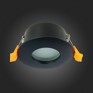 ST213.408.01 Св-к встр. Черный GU10 1*50W  IP44 L84xW84xH50 220V Без ламп ST213-foto8