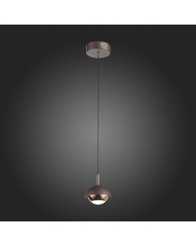 SL1602.323.01 Светильник подвесной ST-Luce Кофейный, Золото/Кофейный, Золото LED 1*8W 4000K ENTOLLA-foto7