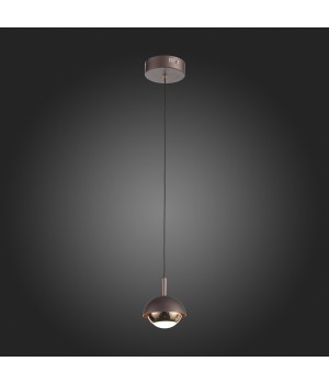 SL1602.323.01 Светильник подвесной ST-Luce Кофейный, Золото/Кофейный, Золото LED 1*8W 4000K ENTOLLA-foto7