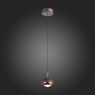 SL1602.323.01 Светильник подвесной ST-Luce Кофейный, Золото/Кофейный, Золото LED 1*8W 4000K ENTOLLA-foto7