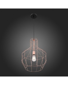 SL192.303.01 Подвес ST-Luce Черный/Латунь E27 1*60W RETE-foto8