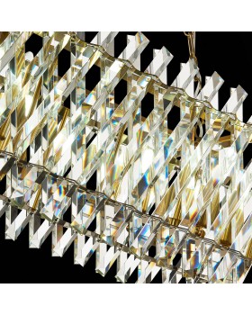 SL1170.303.10 Светильник подвесной ST-Luce Латунь/Прозрачный E14 10*40W FABIO-foto6