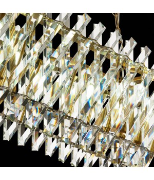 SL1170.303.10 Светильник подвесной ST-Luce Латунь/Прозрачный E14 10*40W FABIO-foto6