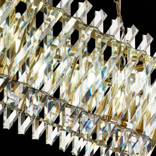 SL1170.303.10 Светильник подвесной ST-Luce Латунь/Прозрачный E14 10*40W FABIO-foto6