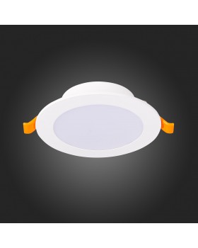 ST210.538.08 Св-к встр. Белый LED 1*8W 3000K 640Lm Ra80 110° IP20 D120xH30 220-240V FASUM-foto4