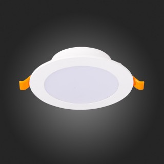 ST210.538.08 Св-к встр. Белый LED 1*8W 3000K 640Lm Ra80 110° IP20 D120xH30 220-240V FASUM-foto4